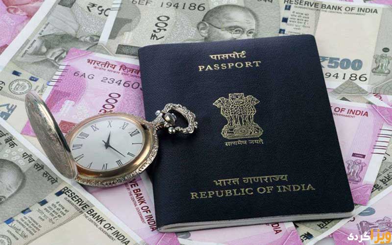 هزینه ویزای هند